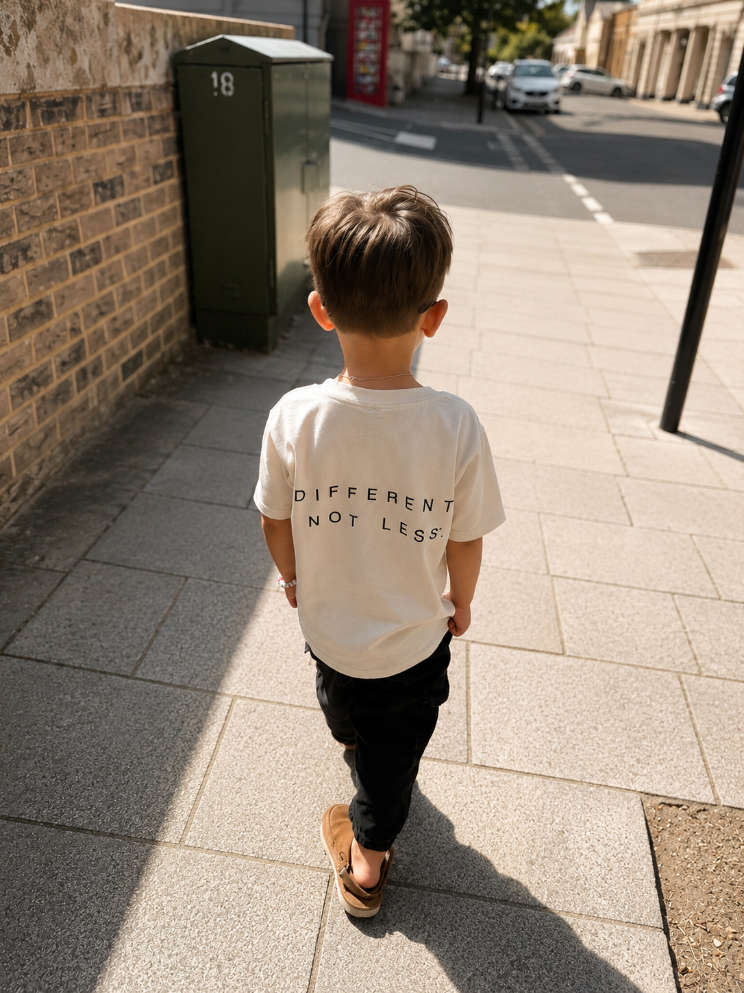 Different, Not less. Kids Tee